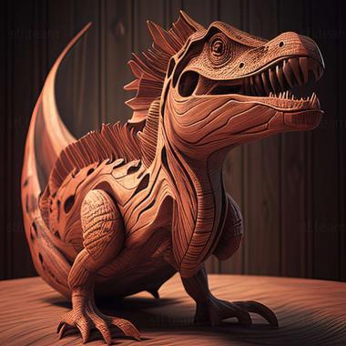 3D model Rebbachisaurus (STL)